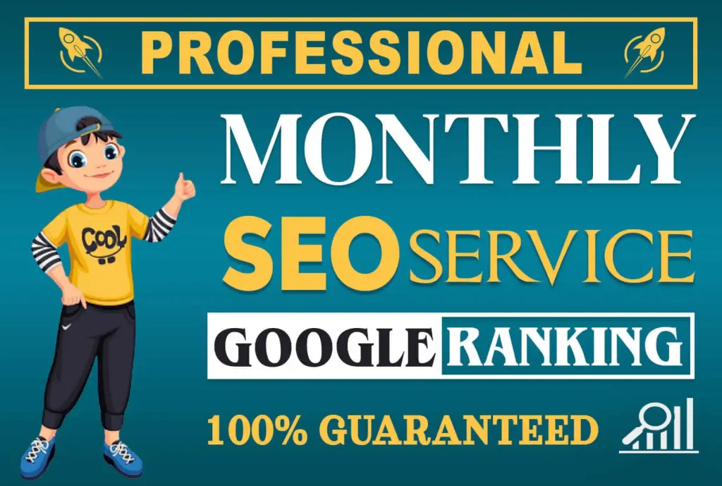 Monthly SEO package take from agency