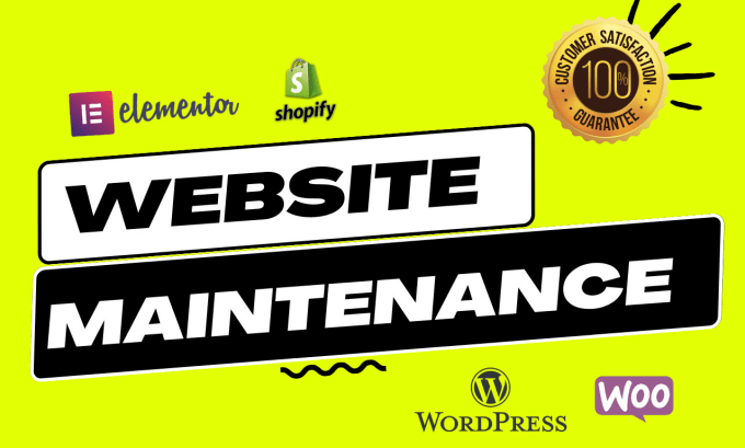 Website maintenance services image