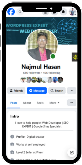 wpwebsitexpress facebook profile